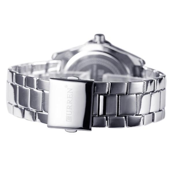 Grote foto mechanisch zakelijk horloge voor heren quartz horloge roestvrij stalen band polshorloge kleding dames horloges