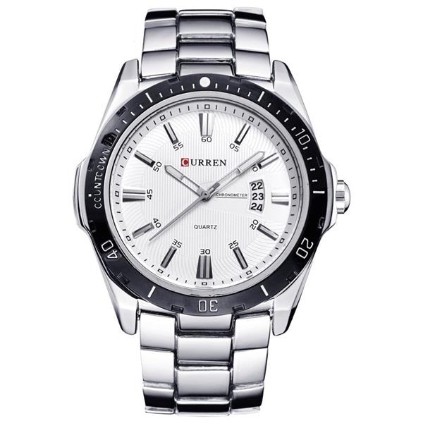 Grote foto mechanisch zakelijk horloge voor heren quartz horloge roestvrij stalen band polshorloge kleding dames horloges