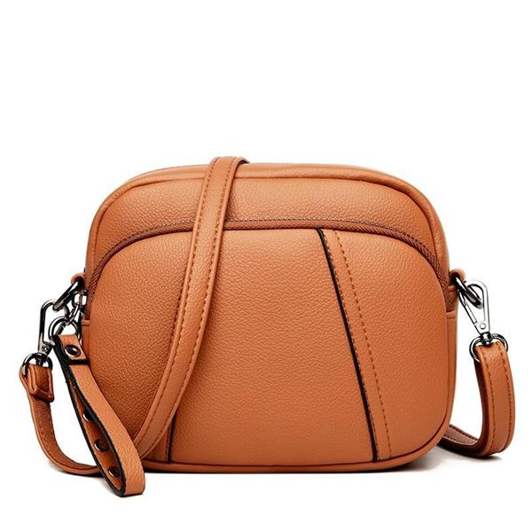 Grote foto eenvoudige designer crossbody tas voor dames schoudertas pu lederen dames messenger handtas sieraden tassen en uiterlijk damestassen