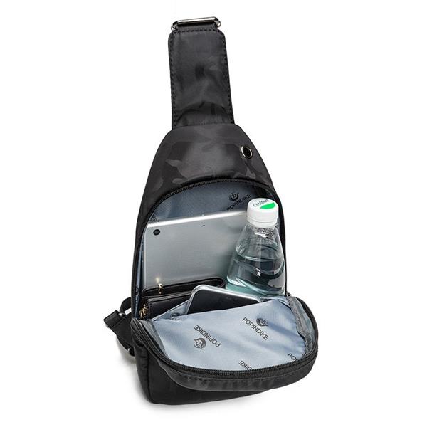Grote foto crossbody chest pack bag usb oplader multifunctionele schoudertas messenger purse sieraden tassen en uiterlijk rugtassen