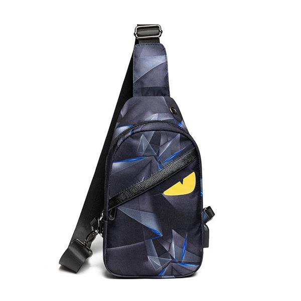 Grote foto crossbody chest pack bag usb oplader multifunctionele schoudertas messenger purse sieraden tassen en uiterlijk rugtassen