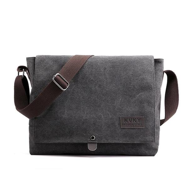 Grote foto canvas crossbody schoudertas voor heren modieuze casual flap satchel sieraden tassen en uiterlijk schoudertassen