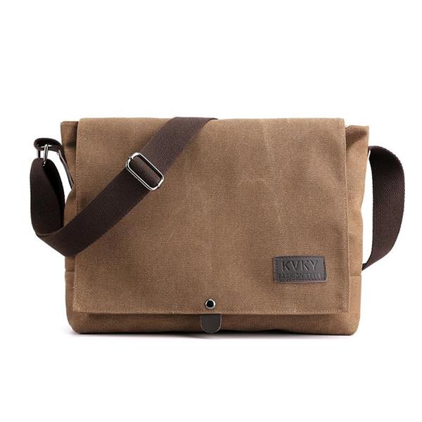Grote foto canvas crossbody schoudertas voor heren modieuze casual flap satchel sieraden tassen en uiterlijk schoudertassen
