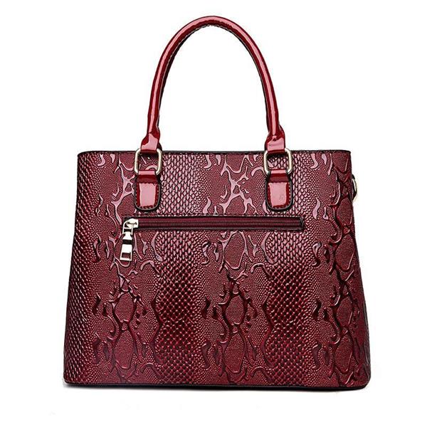 Grote foto luxe leren draagtas designer handtas schoudertas met grote capaciteit voor dames sieraden tassen en uiterlijk damestassen