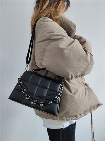 Grote foto luxe schoudertas met klep en ketting voor dames mode pu lederen handtas handtas klassiek sieraden tassen en uiterlijk damestassen