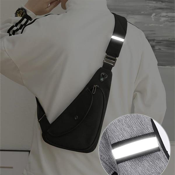 Grote foto sling borsttas crossbody anti diefstal mini reissporttas met koptelefoonaansluiting sieraden tassen en uiterlijk schoudertassen