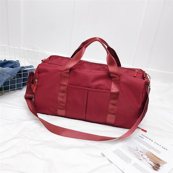 Grote foto outdoor waterdichte nylon sport sporttas voor dames met schoenenvak training fitness reishandtas sieraden tassen en uiterlijk damestassen