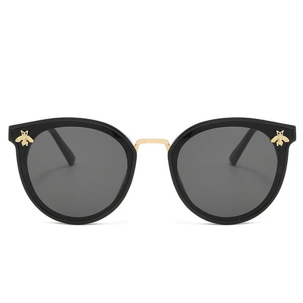 Grote foto vintage bee zonnebril voor dames retro bril met kleurovergang eyewear uv400 driving shades kleding dames sieraden