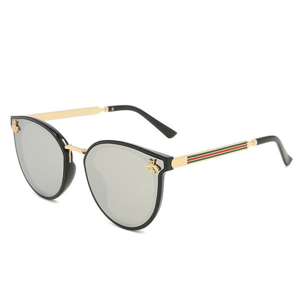 Grote foto vintage bee zonnebril voor dames retro bril met kleurovergang eyewear uv400 driving shades kleding dames sieraden