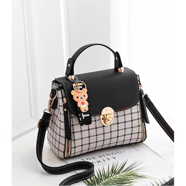 Grote foto koreaanse mode geruite tas voor dames schouderpakket crossbody handtas portemonnee sieraden tassen en uiterlijk damestassen