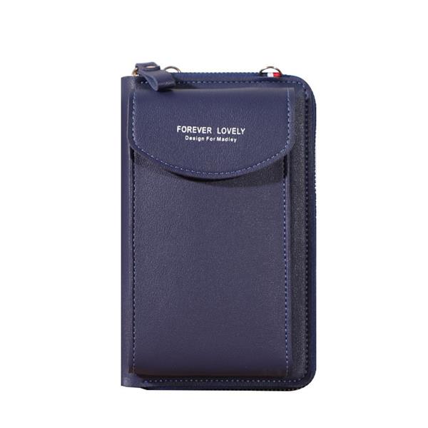 Grote foto multifunctionele portemonnee voor dames pu lederen mobiele telefoon portemonnee tas kaart paspoort kleding dames sieraden