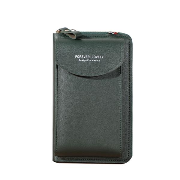 Grote foto multifunctionele portemonnee voor dames pu lederen mobiele telefoon portemonnee tas kaart paspoort kleding dames sieraden