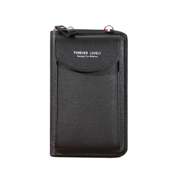 Grote foto multifunctionele portemonnee voor dames pu lederen mobiele telefoon portemonnee tas kaart paspoort kleding dames sieraden