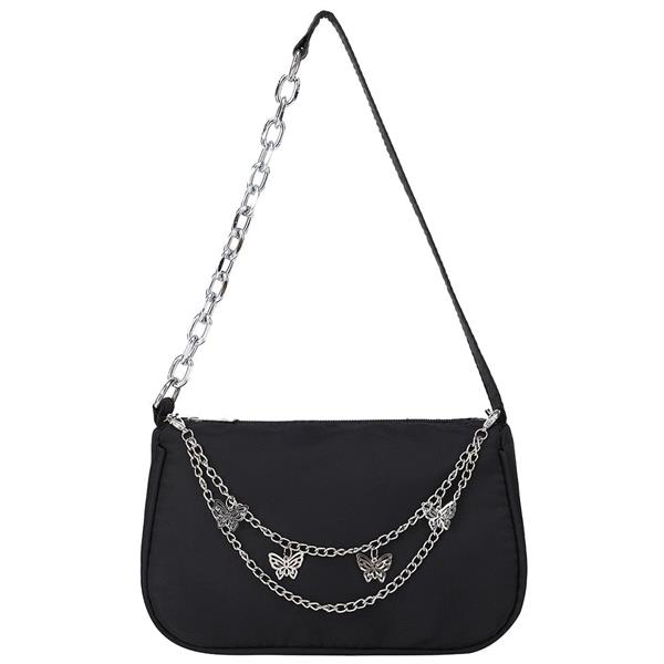 Grote foto dames luxe designer handtas retro dames schoudertas baguette tas nylon portemonnee sieraden tassen en uiterlijk damestassen