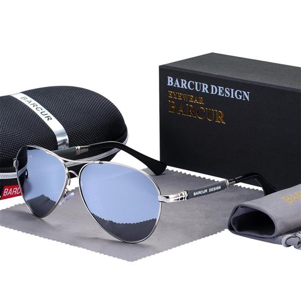 Grote foto gepolariseerde spiegel aviator zonnebril bril van titaniumlegering unisex gradient pilot shades kleding dames sieraden
