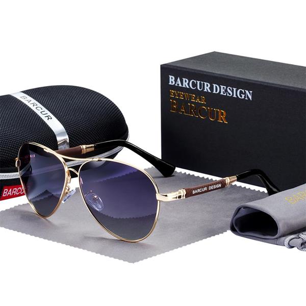Grote foto gepolariseerde spiegel aviator zonnebril bril van titaniumlegering unisex gradient pilot shades kleding dames sieraden