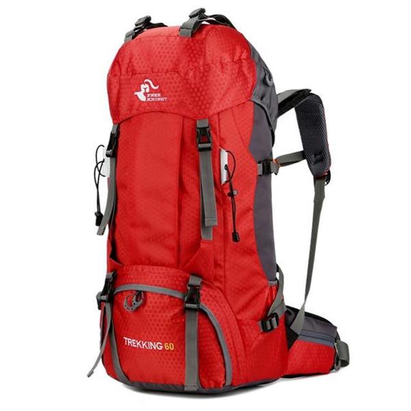 Grote foto 60l outdoor trekking rugzak camping wandelen klimtas waterdichte bergbeklimmersrugzak sieraden tassen en uiterlijk rugtassen
