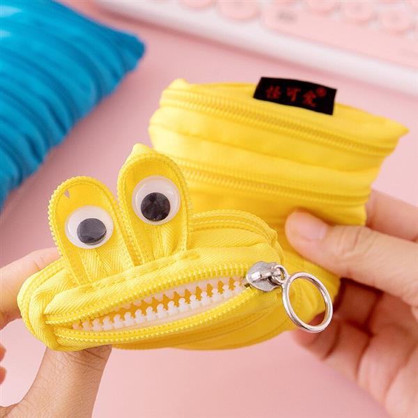 Grote foto creative caterpillar zipper etui schooltas pennenhouder case pouch voor kinderen studenten verzamelen overige verzamelingen