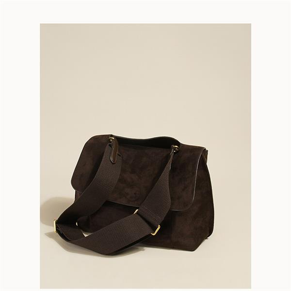 Grote foto schoudertas met klep en brede riem nubuck pu leer vintage handtas met grote capaciteit sieraden tassen en uiterlijk damestassen