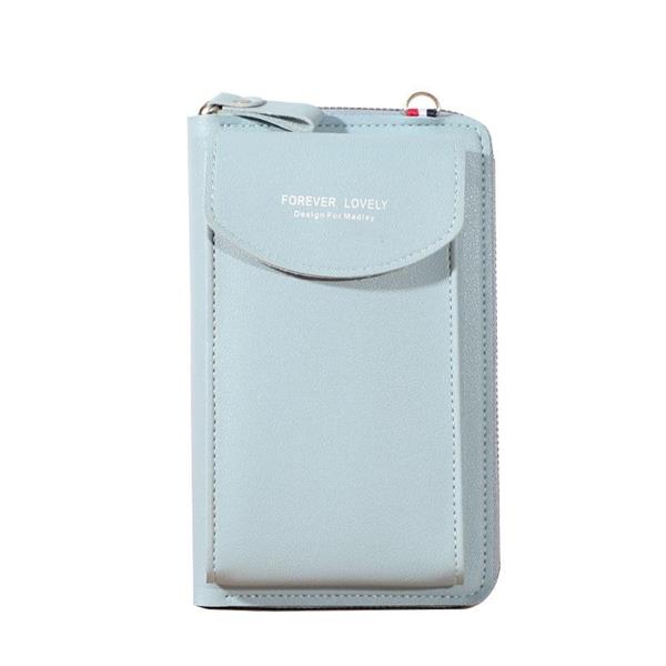 Grote foto multifunctionele portemonnee voor dames pu lederen mobiele telefoon portemonnee tas kaart paspoort kleding dames sieraden
