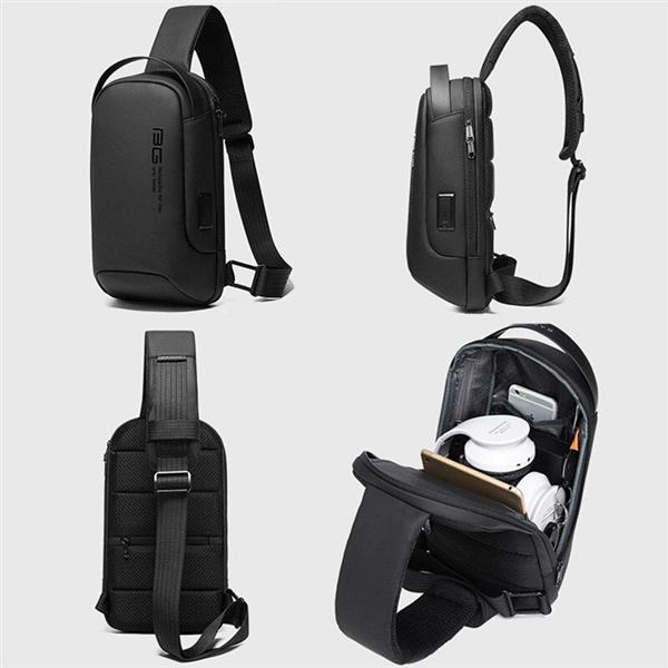 Grote foto multifunctionele crossbody schoudertas voor heren krasbestendige waterdichte messenger borsttas sieraden tassen en uiterlijk rugtassen
