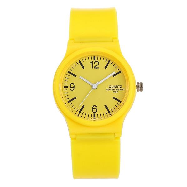 Grote foto candy jelly horloge voor dames waterdicht siliconen quartz studentenhorloge kleding dames horloges