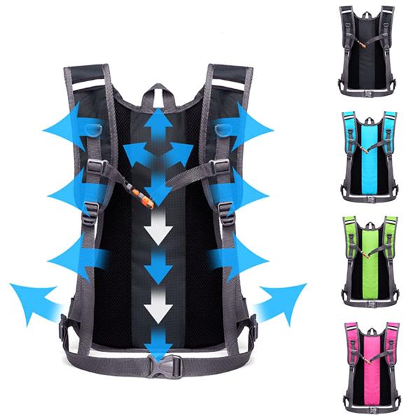 Grote foto 8l waterdichte fiets wandelrugzak unisex fiets klimtas fietsrugzak sieraden tassen en uiterlijk rugtassen