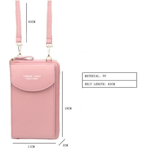 Grote foto multifunctionele portemonnee voor dames pu lederen mobiele telefoon portemonnee tas kaart paspoort kleding dames sieraden