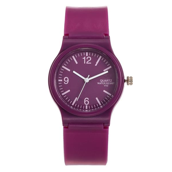 Grote foto candy jelly horloge voor dames waterdicht siliconen quartz studentenhorloge kleding dames horloges
