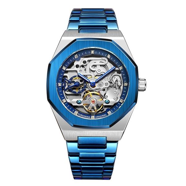 Grote foto mechanische roestvrijstalen luxe horlogemode voor heren zakelijk polshorloge kleding dames horloges