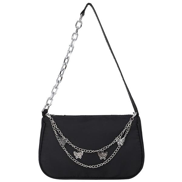 Grote foto dames luxe designer handtas retro dames schoudertas baguette tas nylon portemonnee sieraden tassen en uiterlijk damestassen