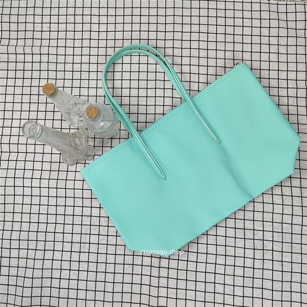 Grote foto tote tas met grote capaciteit voor dames macaron kleuren waterdichte coating pvc handtas met rits sieraden tassen en uiterlijk damestassen