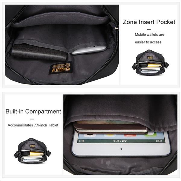 Grote foto waterdichte crossbodytas voor heren mini zakelijke schoudertas travelling messenger sling pack sieraden tassen en uiterlijk schoudertassen