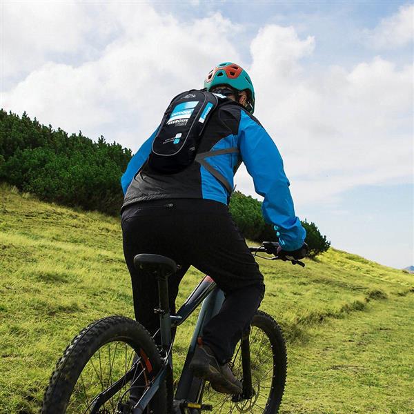 Grote foto 8l fietsrugzak unisex met 1 5l waterzak waterdichte en ademende reflecterende fietstas sieraden tassen en uiterlijk rugtassen