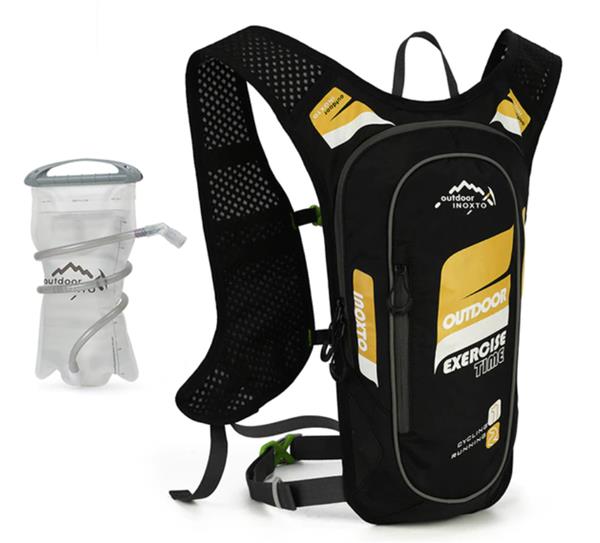 Grote foto 8l fietsrugzak unisex met 1 5l waterzak waterdichte en ademende reflecterende fietstas sieraden tassen en uiterlijk rugtassen