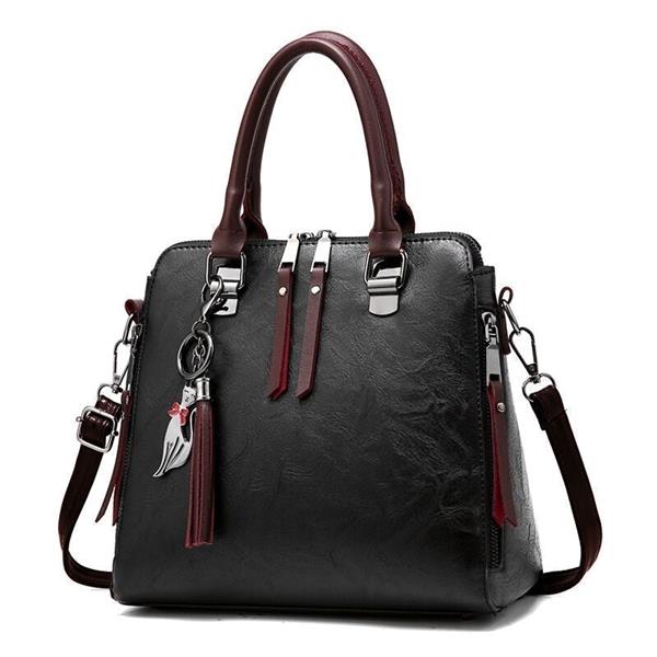 Grote foto zachte pu lederen schoudertas voor dames handtas luxe crossbody portemonnee fashion tote sieraden tassen en uiterlijk damestassen