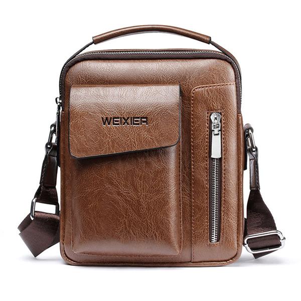 Grote foto casual schoudertas voor heren vintage crossbody handtas van pu leer sieraden tassen en uiterlijk schoudertassen