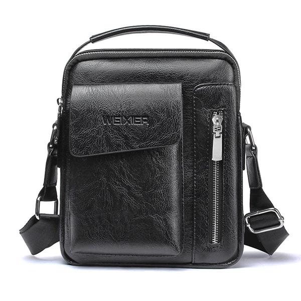 Grote foto casual schoudertas voor heren vintage crossbody handtas van pu leer sieraden tassen en uiterlijk schoudertassen