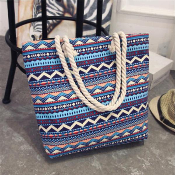 Grote foto grote opvouwbare draagtas grote handtas voor dames casual canvas schoudertas met print sieraden tassen en uiterlijk damestassen
