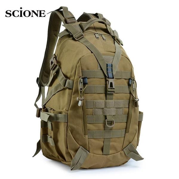 Grote foto 40l camping militaire rugzak voor heren tactische leger reistas klimmen wandelen outdoor rugzak sieraden tassen en uiterlijk rugtassen