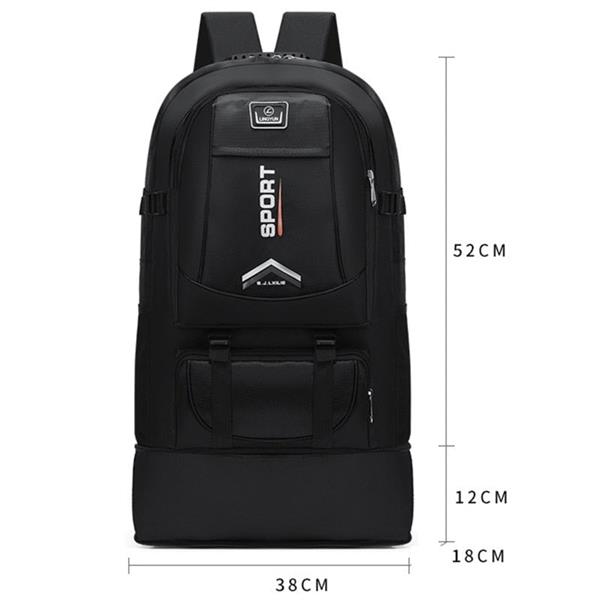 Grote foto 60l outdoor sport rugzak waterdichte klimmen reisrugzak camping wandeltas sieraden tassen en uiterlijk rugtassen