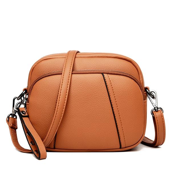 Grote foto eenvoudige designer crossbody tas voor dames schoudertas pu lederen dames messenger handtas sieraden tassen en uiterlijk damestassen