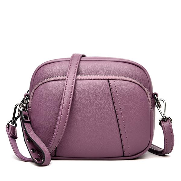 Grote foto eenvoudige designer crossbody tas voor dames schoudertas pu lederen dames messenger handtas sieraden tassen en uiterlijk damestassen