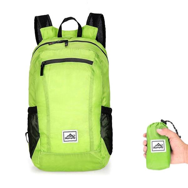 Grote foto 20l lichtgewicht opvouwbare rugzak unisex waterdichte ultralichte buitentas reiswandelpakket sieraden tassen en uiterlijk rugtassen