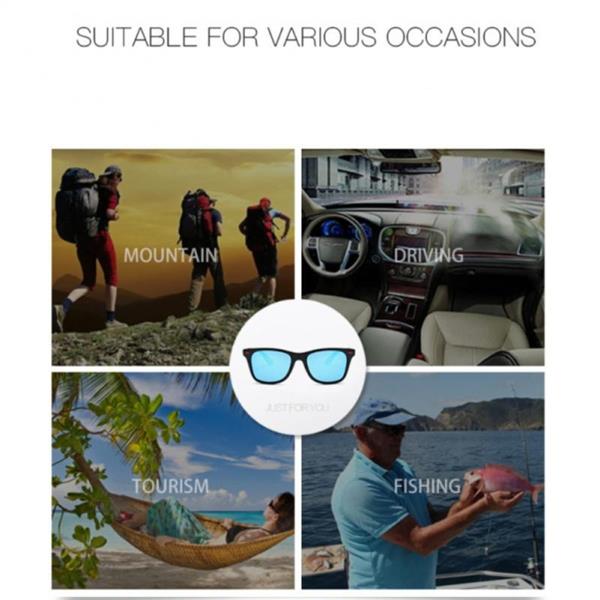 Grote foto klassieke gepolariseerde zonnebril unisex driving shades bril camping wandelen uv400 eyewear kleding dames sieraden