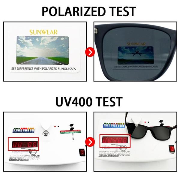 Grote foto klassieke gepolariseerde zonnebril unisex driving shades bril camping wandelen uv400 eyewear kleding dames sieraden