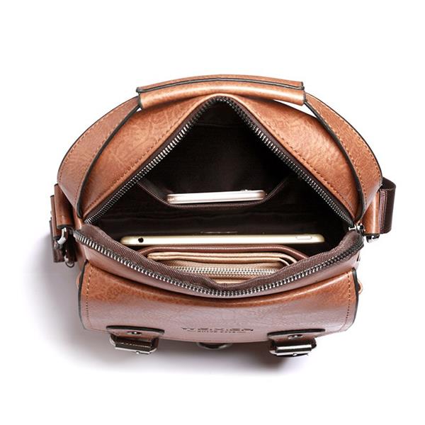 Grote foto crossbodytas met grote capaciteit voor heren casual schoudertas zachte handtas pu leer sieraden tassen en uiterlijk schoudertassen
