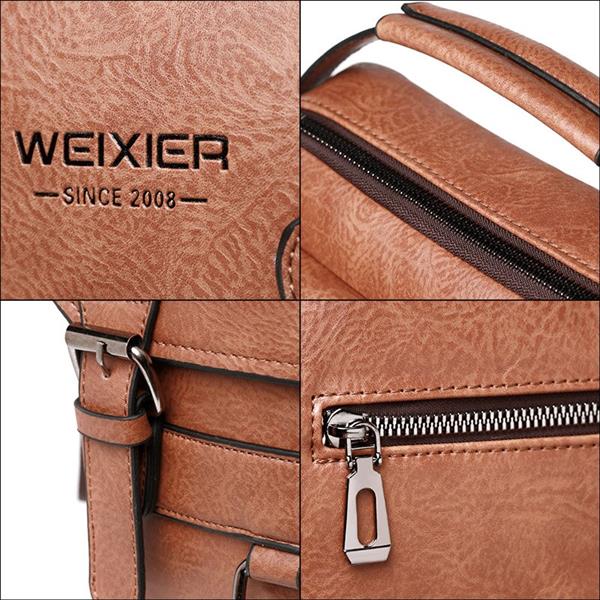 Grote foto crossbodytas met grote capaciteit voor heren casual schoudertas zachte handtas pu leer sieraden tassen en uiterlijk schoudertassen