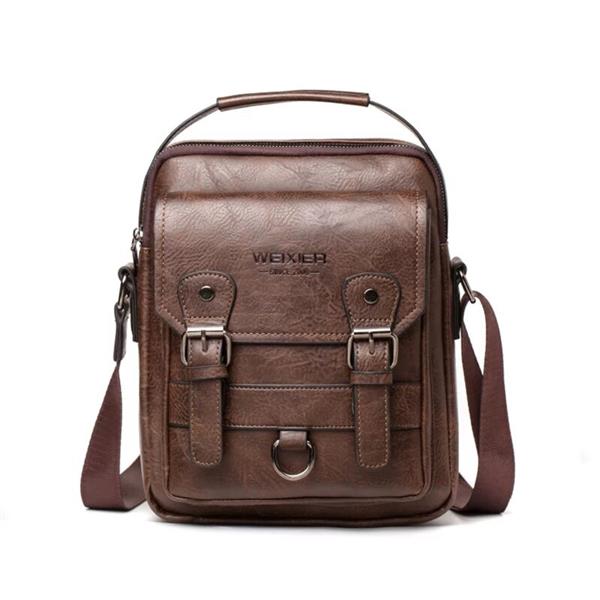 Grote foto crossbodytas met grote capaciteit voor heren casual schoudertas zachte handtas pu leer sieraden tassen en uiterlijk schoudertassen
