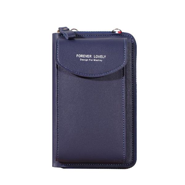 Grote foto multifunctionele portemonnee voor dames pu lederen mobiele telefoon portemonnee tas kaart paspoort kleding dames sieraden